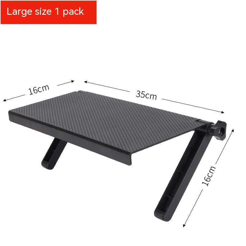 Set-top Box Shelf Wired TV Screen Storage - Gadgion