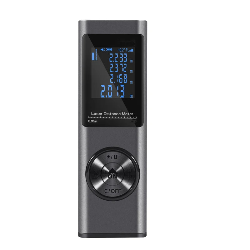 Digital Laser Distance Meter with Multifunctional Rangefinder and Angle Measurement - Gadgion