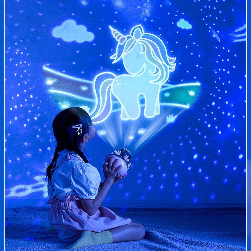 Kids Nursery Night Light Projector - Gadgion