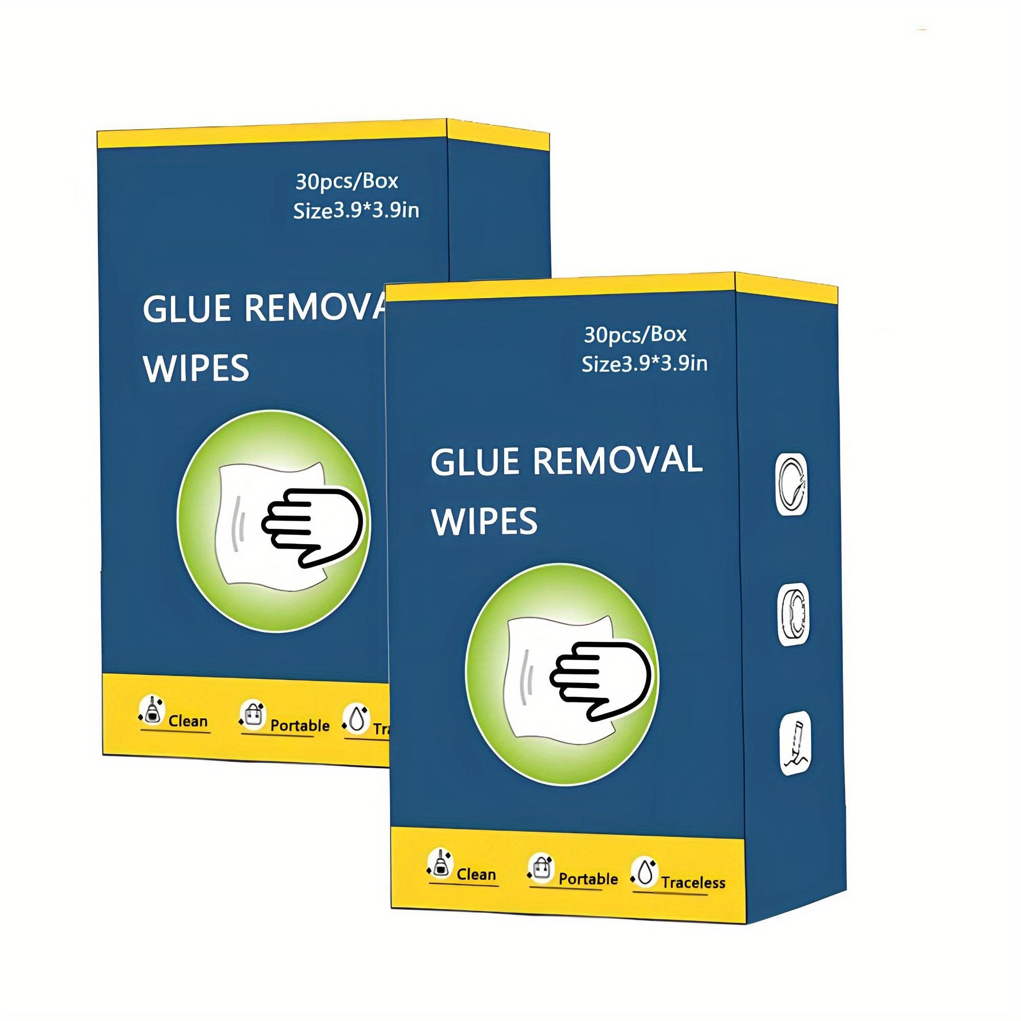 Glue Remover Wipes for Sticky Residue - Gadgion