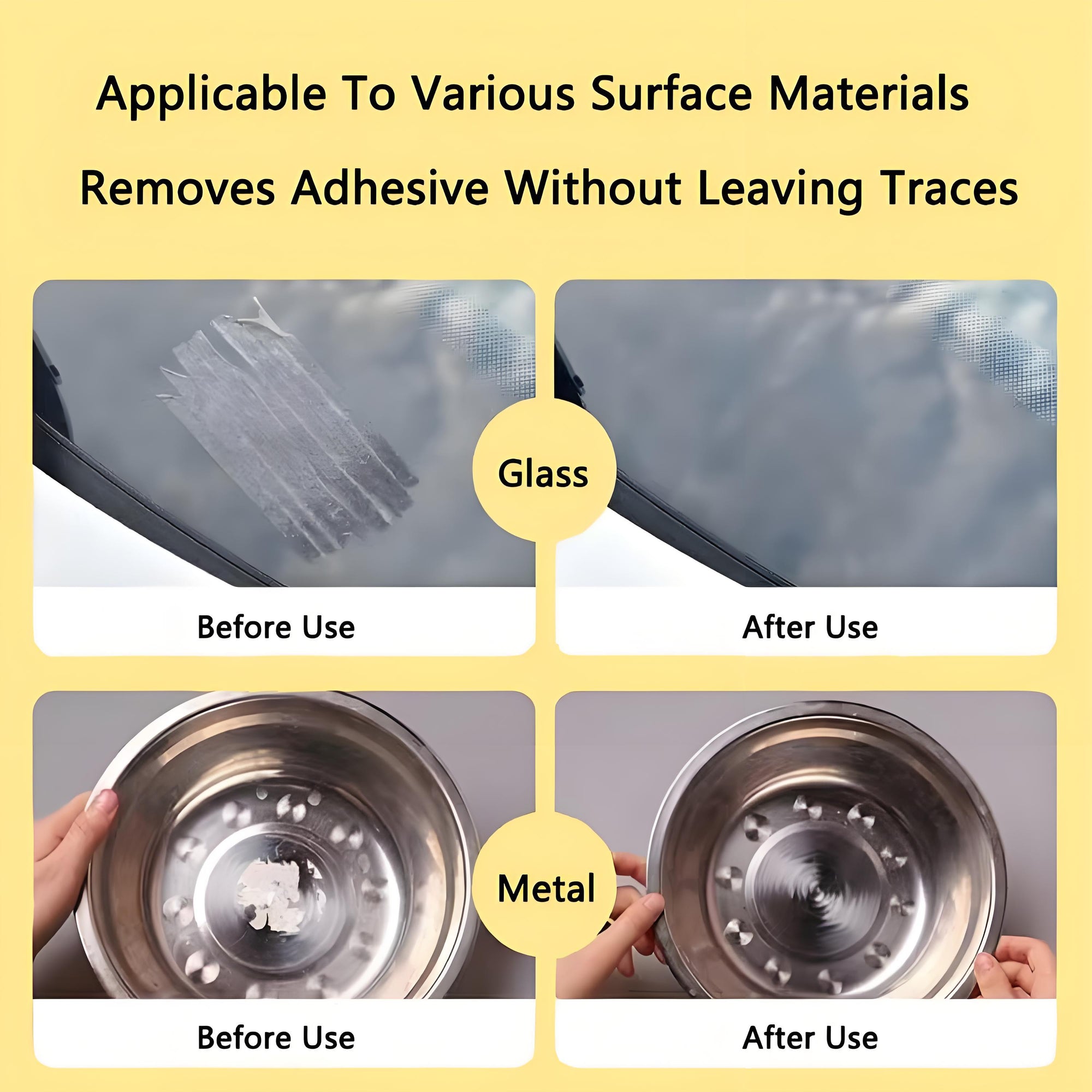 Glue Remover Wipes for Sticky Residue - Gadgion