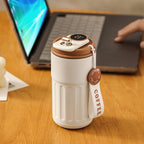 Smart Digital Thermal Bottle Portable Coffee Mug - Gadgion