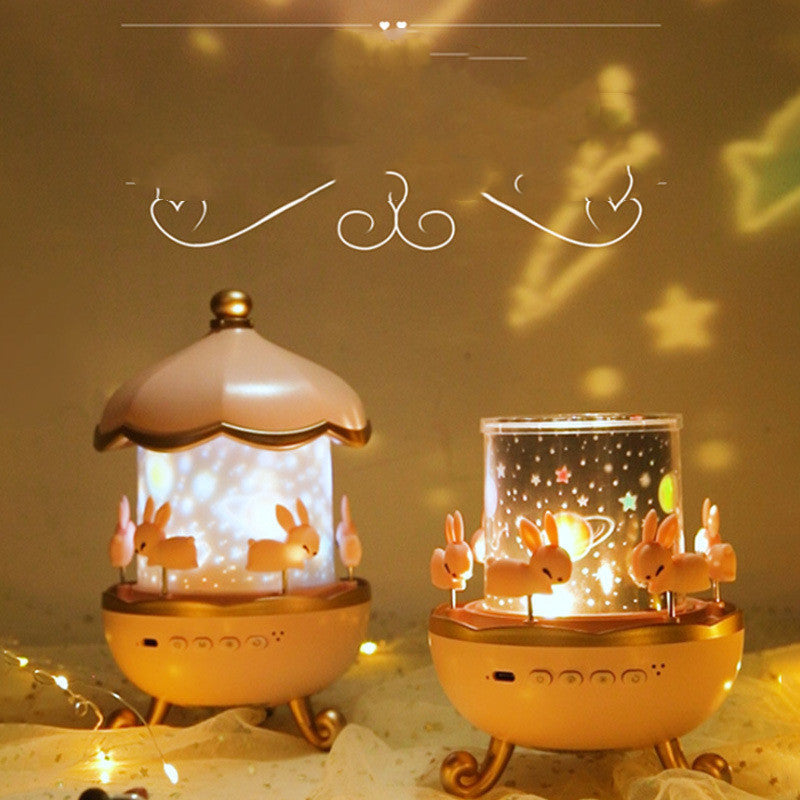 Kids Nursery Night Light Projector - Gadgion