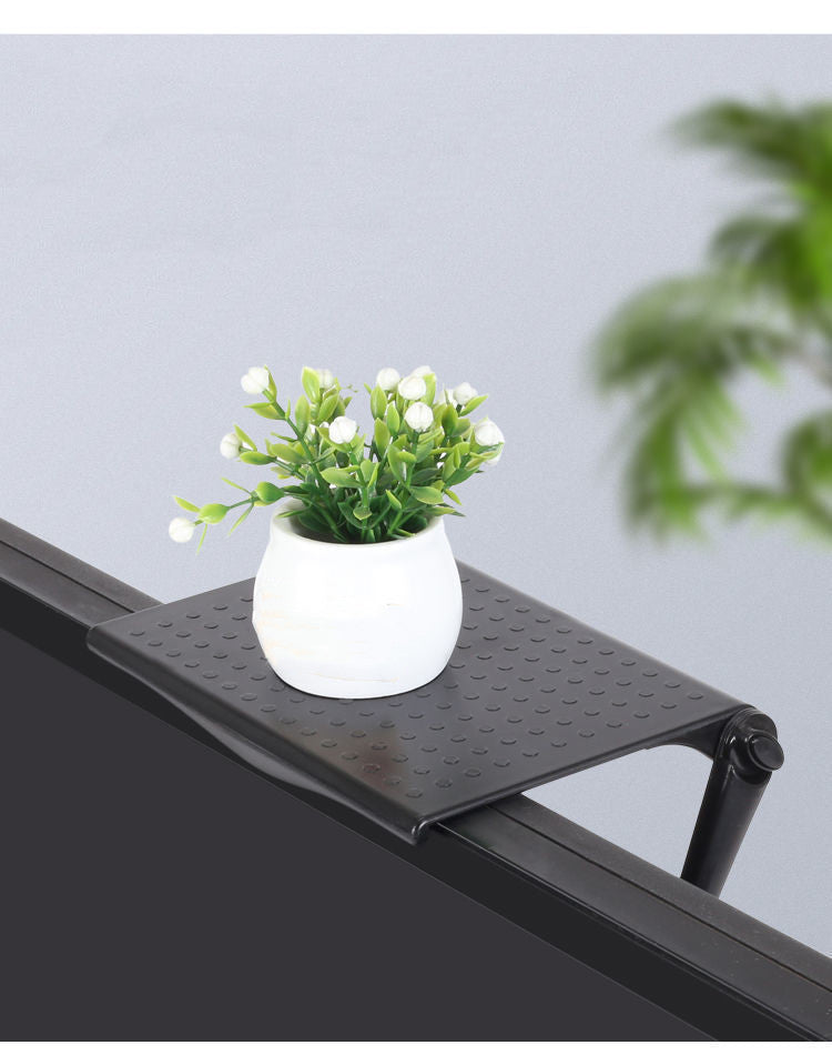 Set-top Box Shelf Wired TV Screen Storage - Gadgion