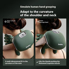 Wireless Electric Neck & Shoulder Massager – Deep Kneading Pain Relief