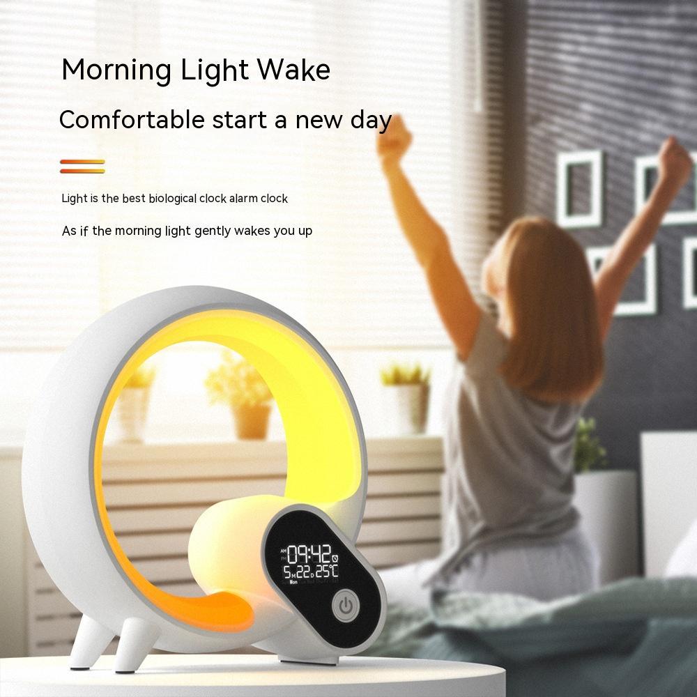 Versatile Q Light Smart Alarm Clock - Gadgion