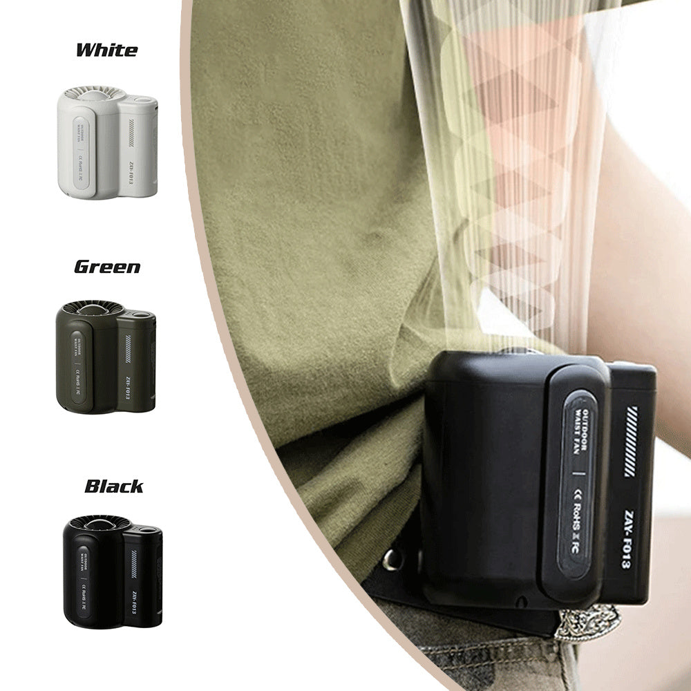 Portable Power Fan for Outdoor Work, Sports & Travel - Gadgion