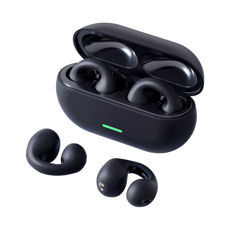 Open-Ear Clip-On Bluetooth Headphones for Active Lifestyles - Gadgion