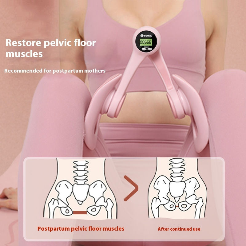 Ergonomic Thigh Trainer with Counter - Gadgion