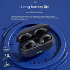 Open-Ear Clip-On Bluetooth Headphones for Active Lifestyles - Gadgion
