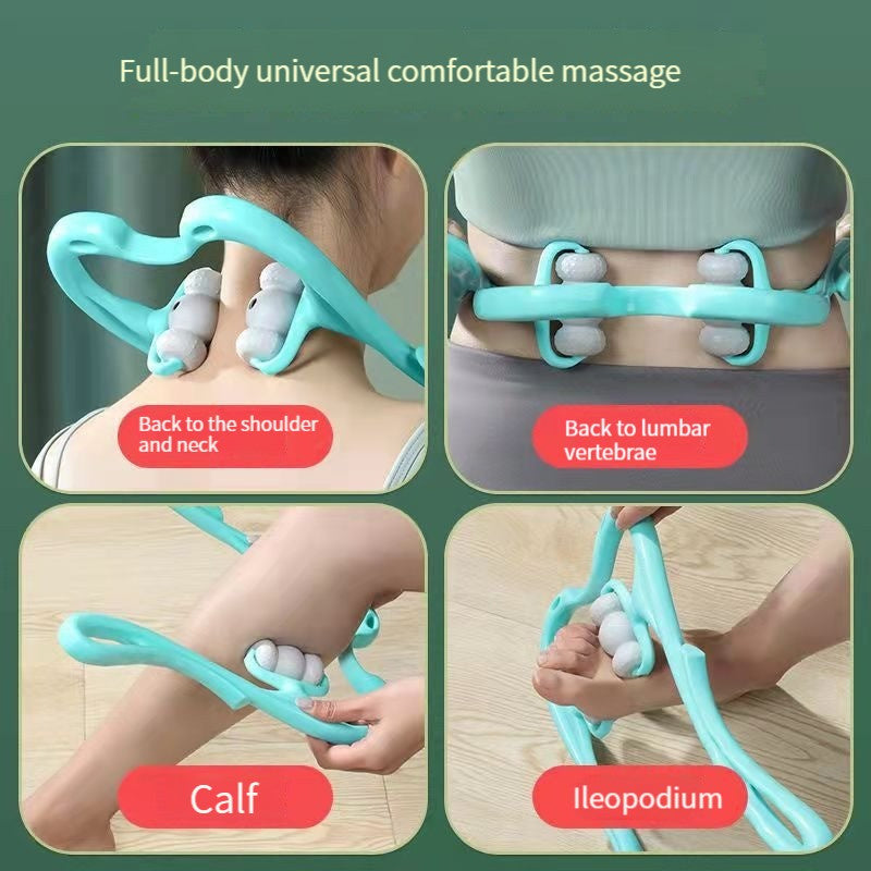 Deep Tissue 360 Degree Neck Massager For Pain Relief - Gadgion