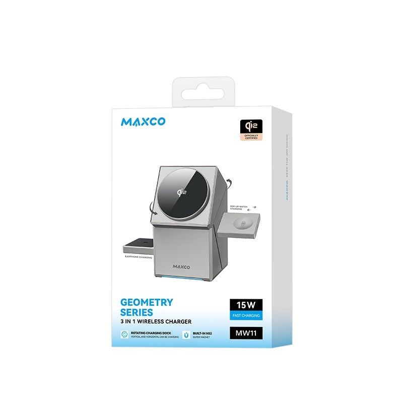 Magnetic Spin Wireless Charger - Gadgion
