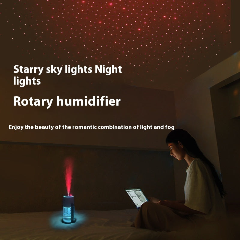 Starry sky projection Ambient Light Humidifier - Gadgion