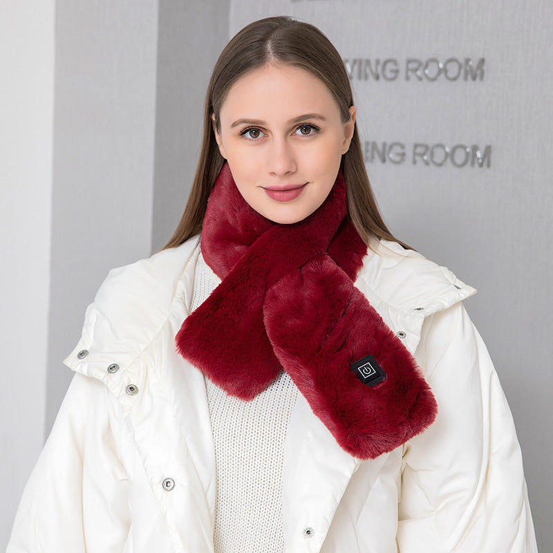 Electric Heating Scarf Neck Warmer - Gadgion