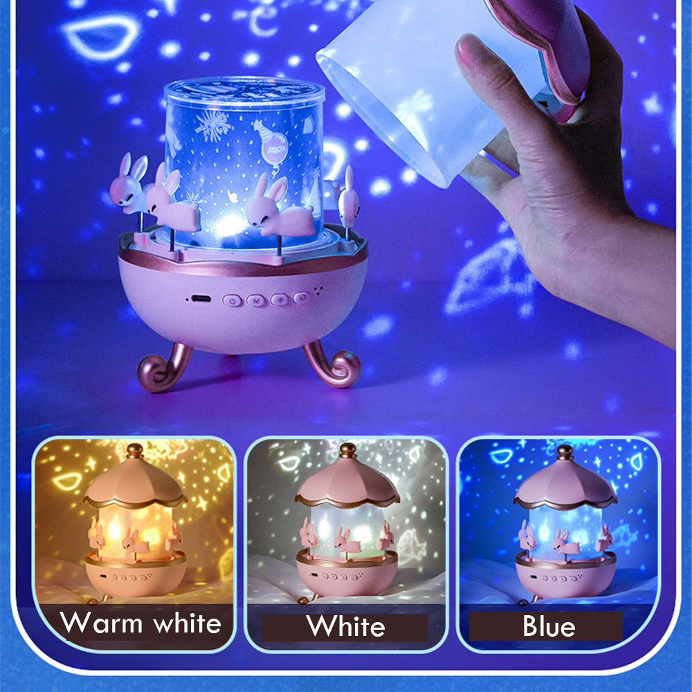 Kids Nursery Night Light Projector - Gadgion