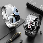 Bluetooth Smartwatch for Men - Curved Display, IP68 Waterproof Fitness Tracker - Gadgion