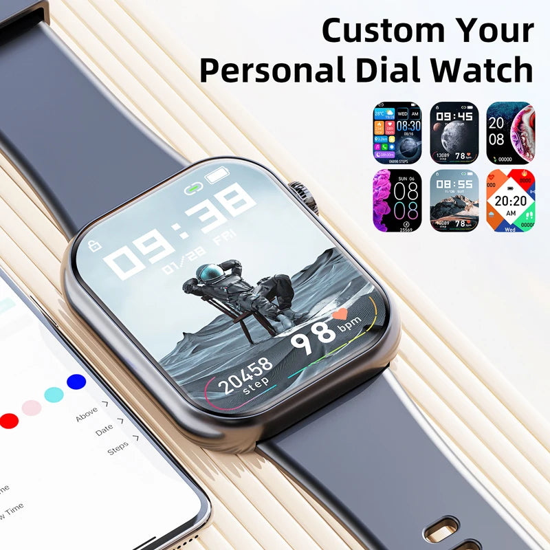 G20 Bluetooth Smartwatch for Men and Women - Sports Fitness Tracker - Gadgion
