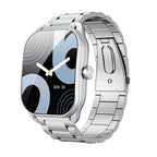 Bluetooth Smartwatch for Men - Curved Display, IP68 Waterproof Fitness Tracker - Gadgion