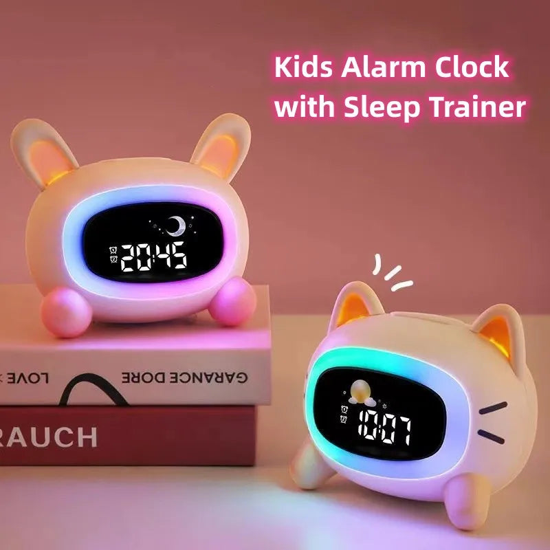Sleep Training Alarm Clock for Kids - Gadgion