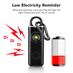 Women's Self Defense Alarm -  Personal Safety Keychain - Gadgion