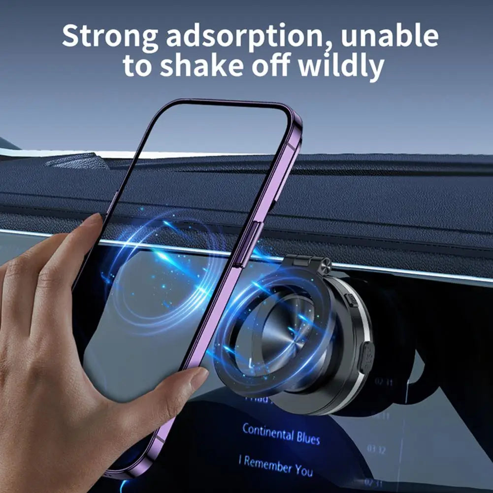 Magnetic 360° Rotating Suction Mobile holder for car - Gadgion