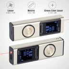 Digital Laser Distance Meter with Multifunctional Rangefinder and Angle Measurement - Gadgion