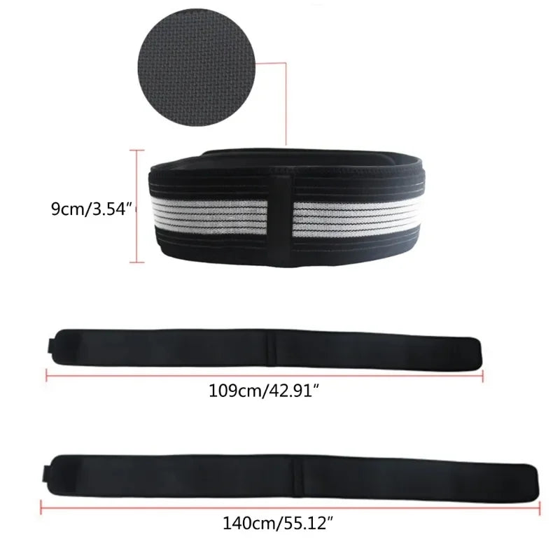 Neoprene Adjustable Pelvic Support Belt for Hip and Back Pain Relief - Gadgion