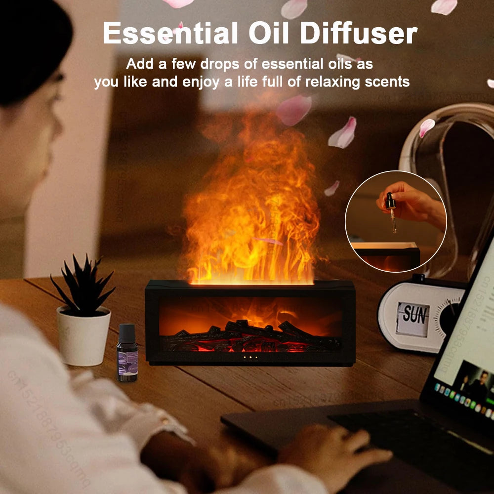 Cozy Glow Aroma Diffuser - Gadgion