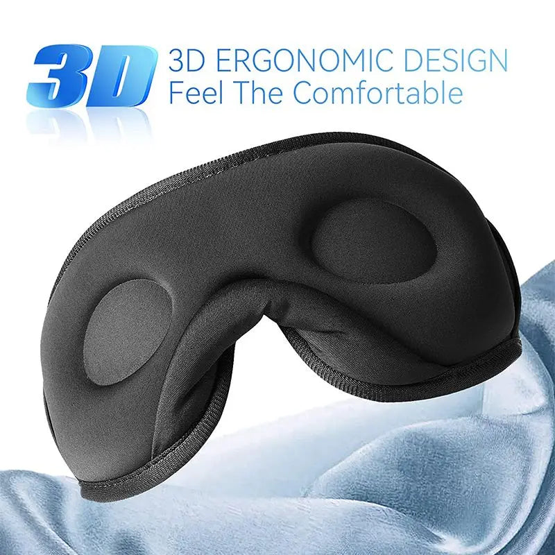 Wireless Bluetooth Sleep Mask with Built-in Headphones - Gadgion