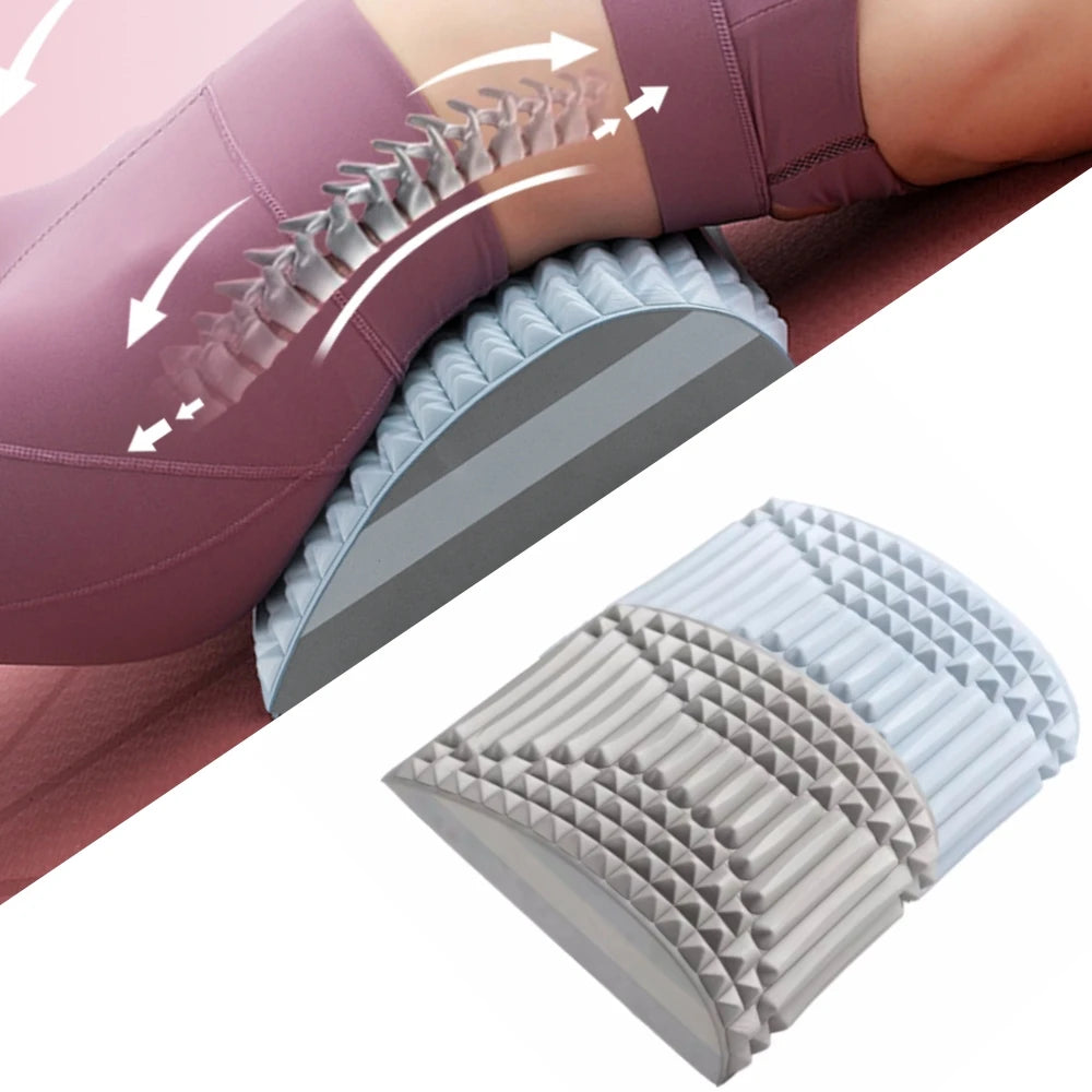 Ergonomic Back & Neck Stretcher – Pain Relief & Posture Support - Gadgion