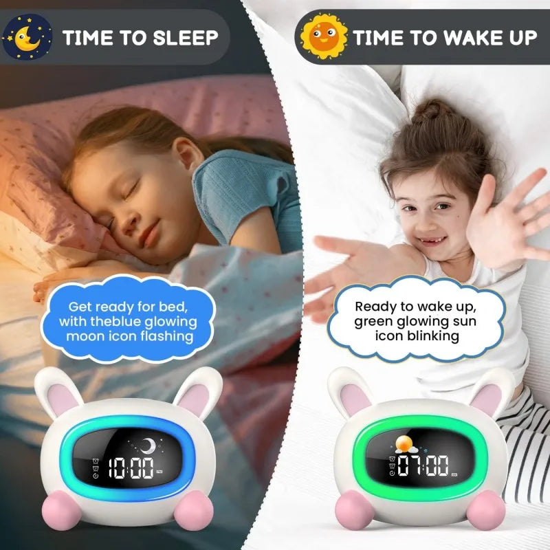 Sleep Training Alarm Clock for Kids - Gadgion