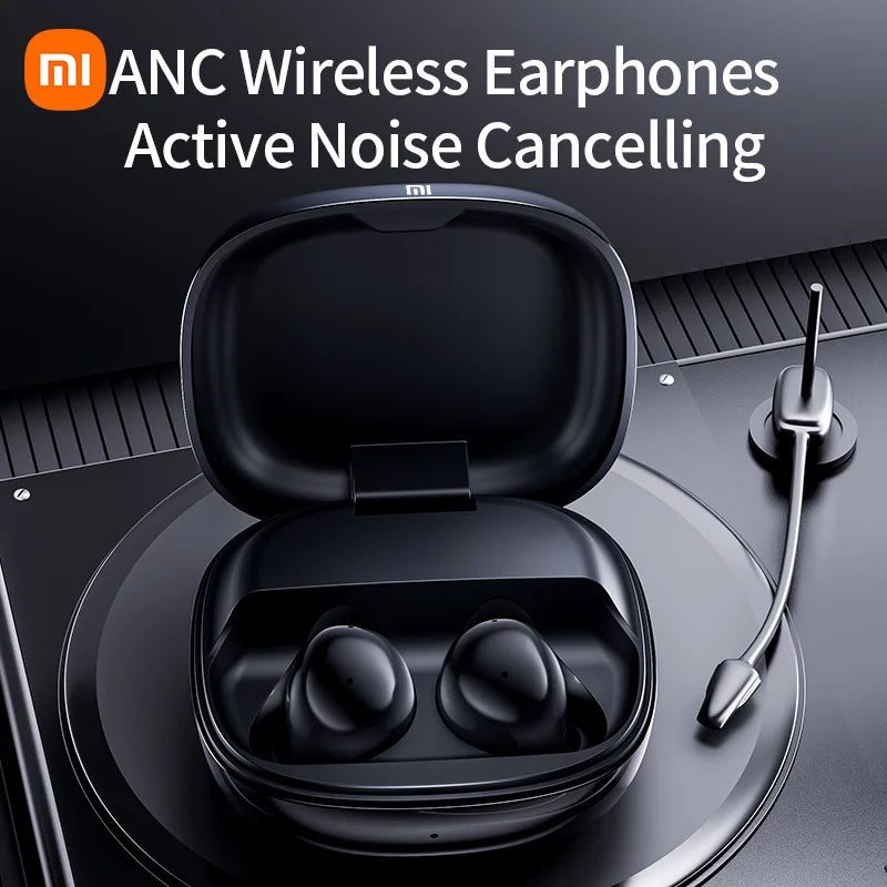 S09 TWS Bluetooth 5.4 Earbuds with ANC, Touch Control, Noise Cancelling - Gadgion