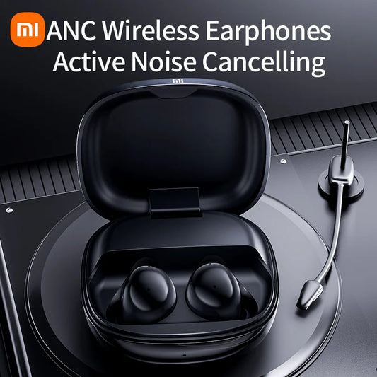 S09 TWS Bluetooth 5.4 Earbuds with ANC, Touch Control, Noise Cancelling