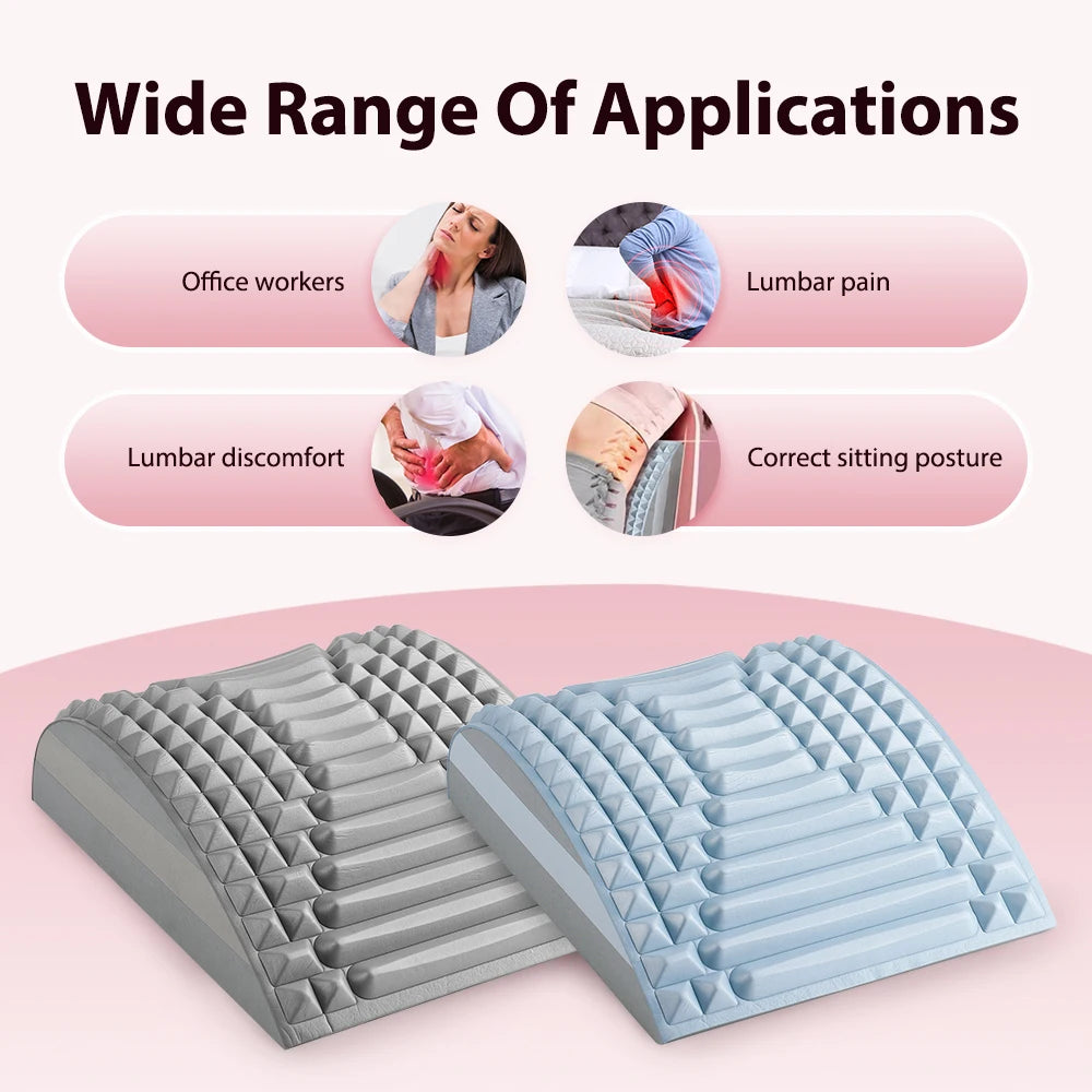 Ergonomic Back & Neck Stretcher – Pain Relief & Posture Support - Gadgion