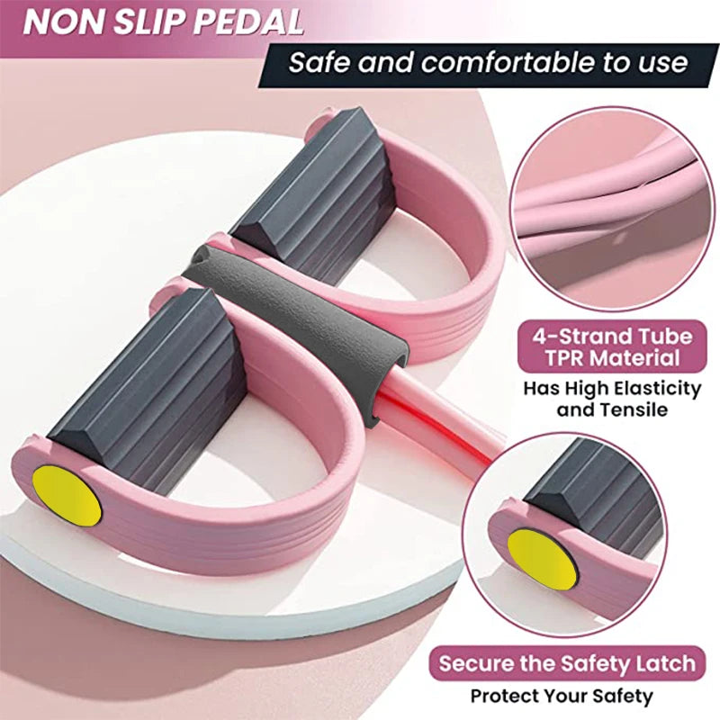Multi Function Tension Rope Bands for Fitness - Home Resistance Bands - Gadgion