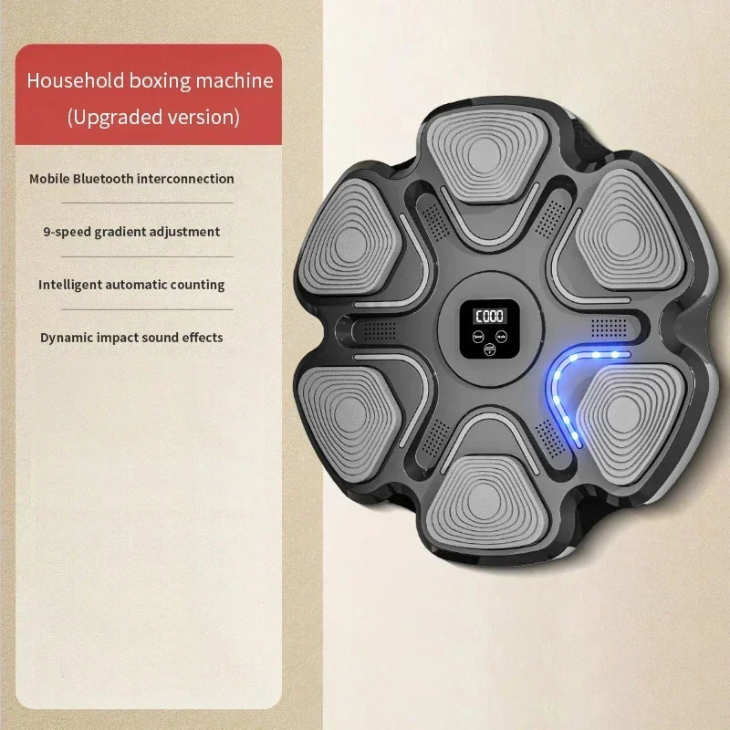 Smart Bluetooth Boxing Trainer – Interactive Wall Target for Fitness & Reflex Training - Gadgion