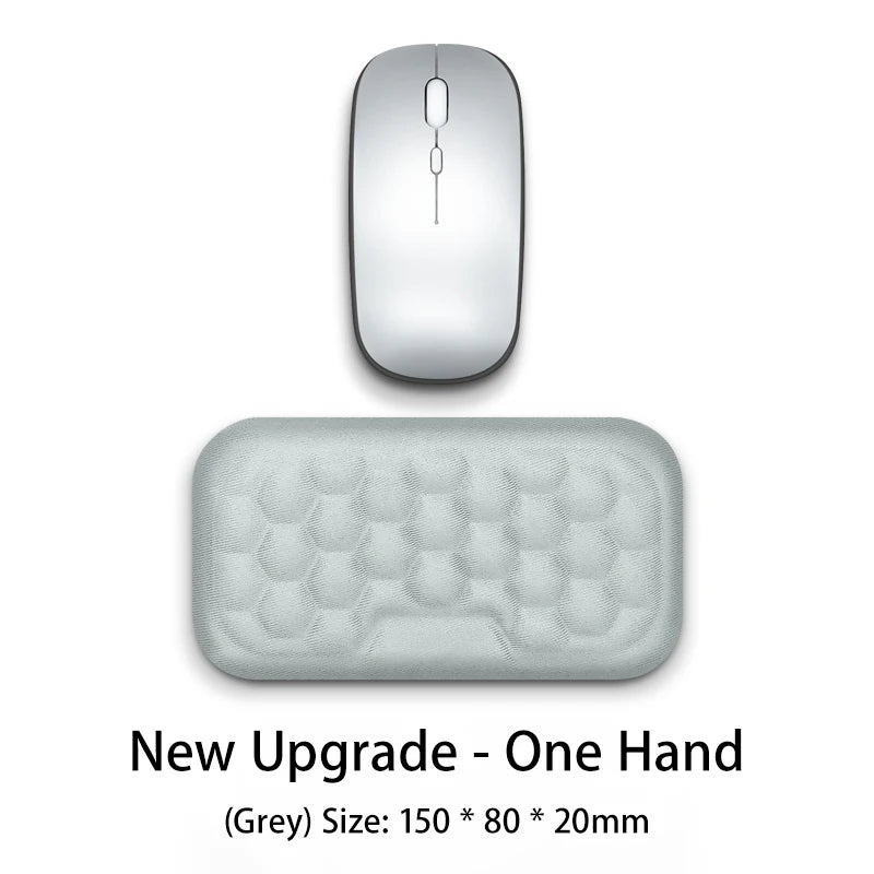 Memory Foam Keyboard and Mouse Wrist Support Pad - Gadgion