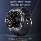 Advanced Bluetooth Smartwatch with Heart Rate Monitor, NFC, GPS, and IP68 Waterproof - Gadgion
