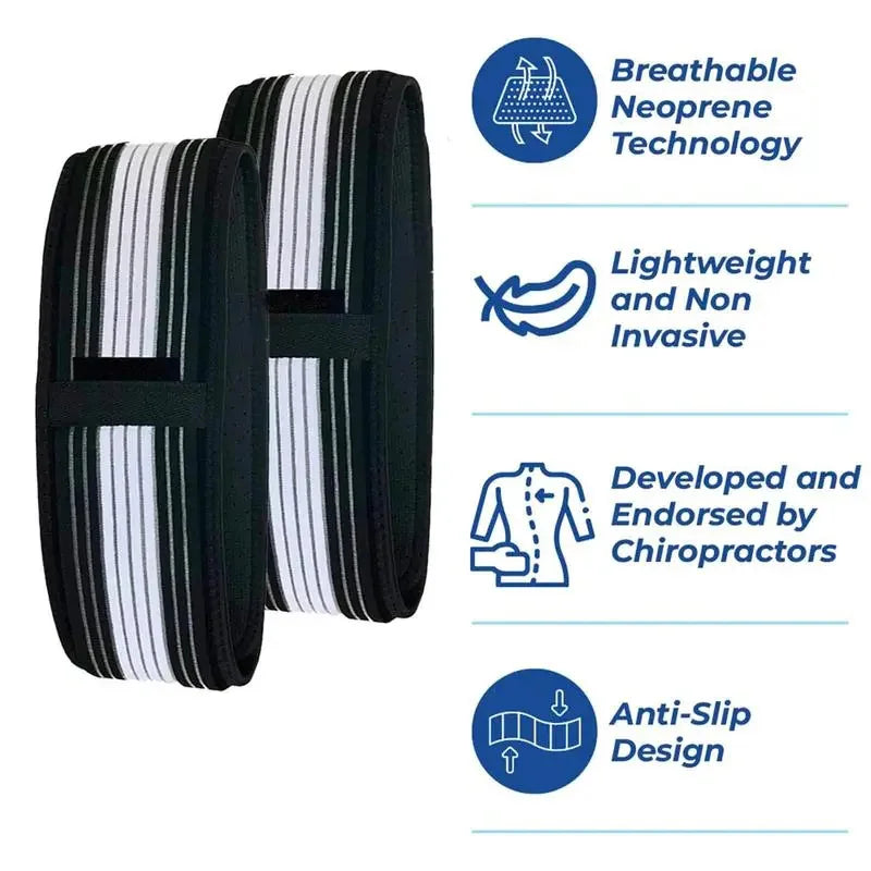 Neoprene Adjustable Pelvic Support Belt for Hip and Back Pain Relief - Gadgion