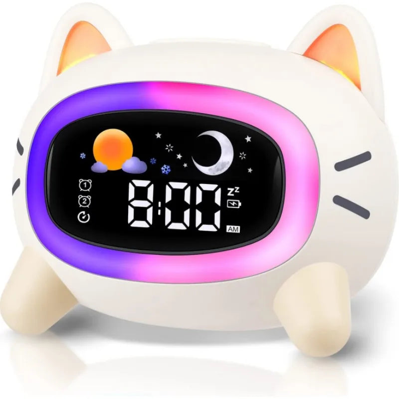 Sleep Training Alarm Clock for Kids - Gadgion