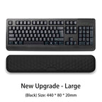 Memory Foam Keyboard and Mouse Wrist Support Pad - Gadgion