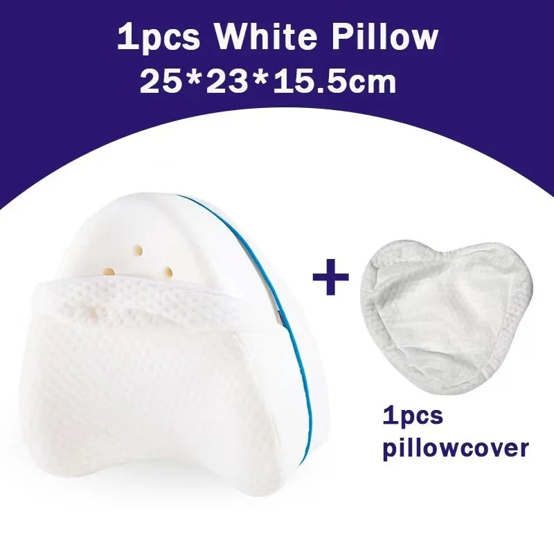 Memory Foam Leg Pillow for Sciatica Relief - Gadgion