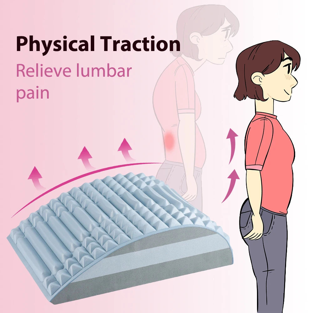 Ergonomic Back & Neck Stretcher – Pain Relief & Posture Support - Gadgion