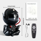 Astronaut Nebula Star Projector LED Night Light - Gadgion