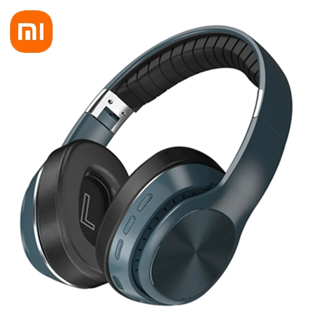HiFi Wireless Over-Ear Headphones with Mic, Foldable Design - Gadgion