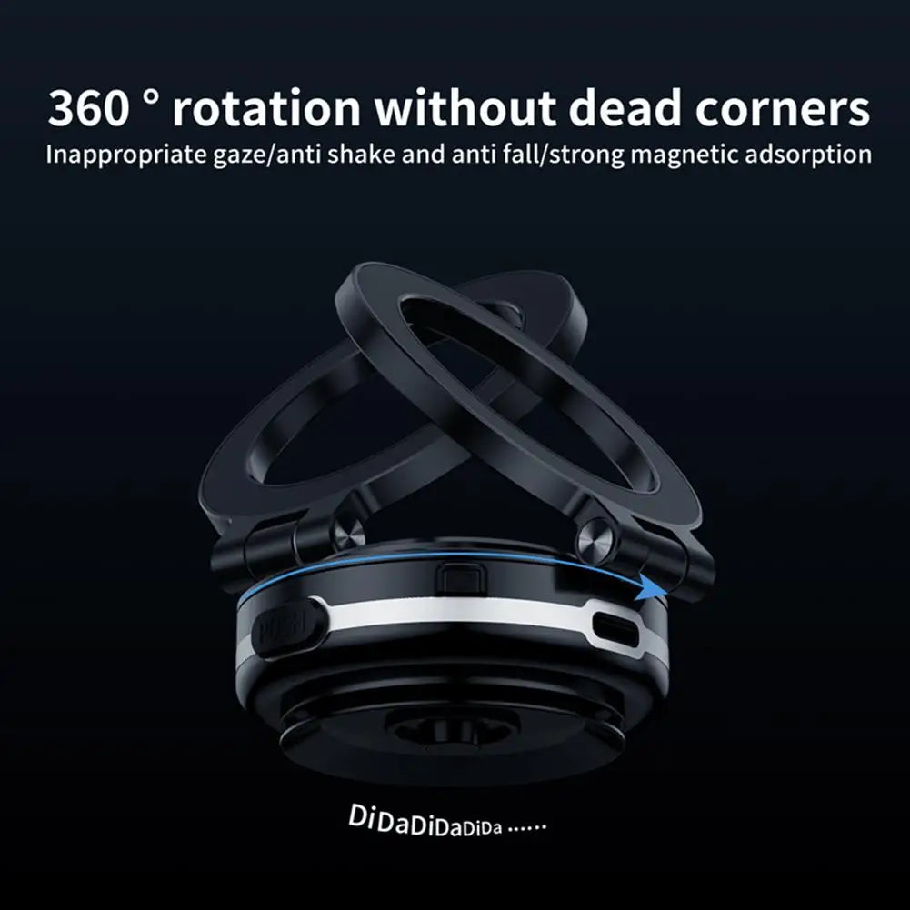Magnetic 360° Rotating Suction Mobile holder for car - Gadgion