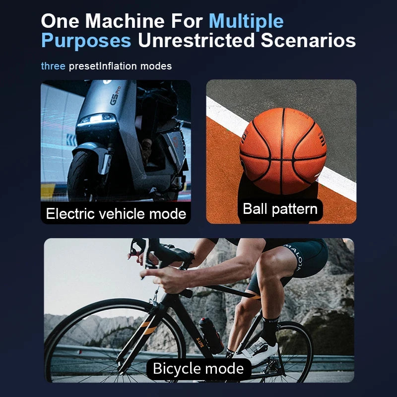 Electric Mini Portable Bicycle Pump - Gadgion