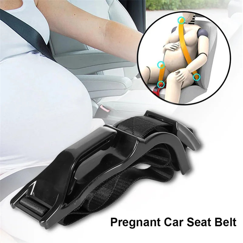 Maternity Seat Belt Comfort Adjuster for Expecting Mothers - Gadgion