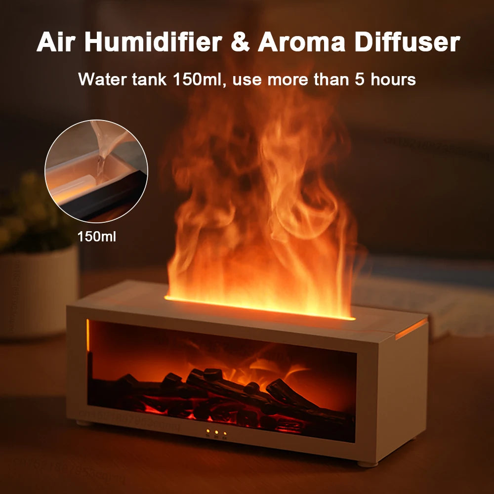 Cozy Glow Aroma Diffuser - Gadgion