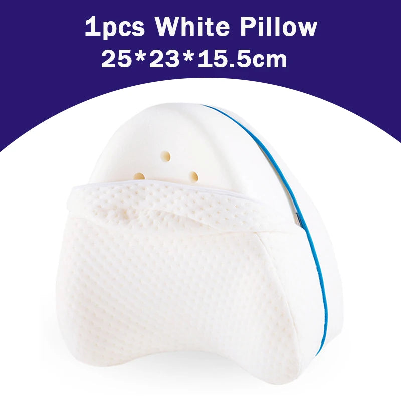 Memory Foam Leg Pillow for Sciatica Relief - Gadgion